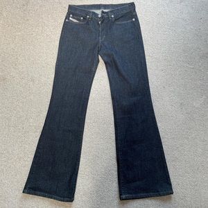 Vintage Diesel dark wash Flare jeans size 27